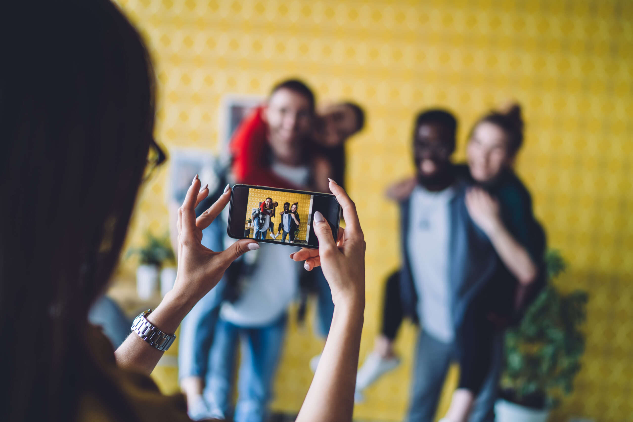 Tik Tok Ads video creation group of people